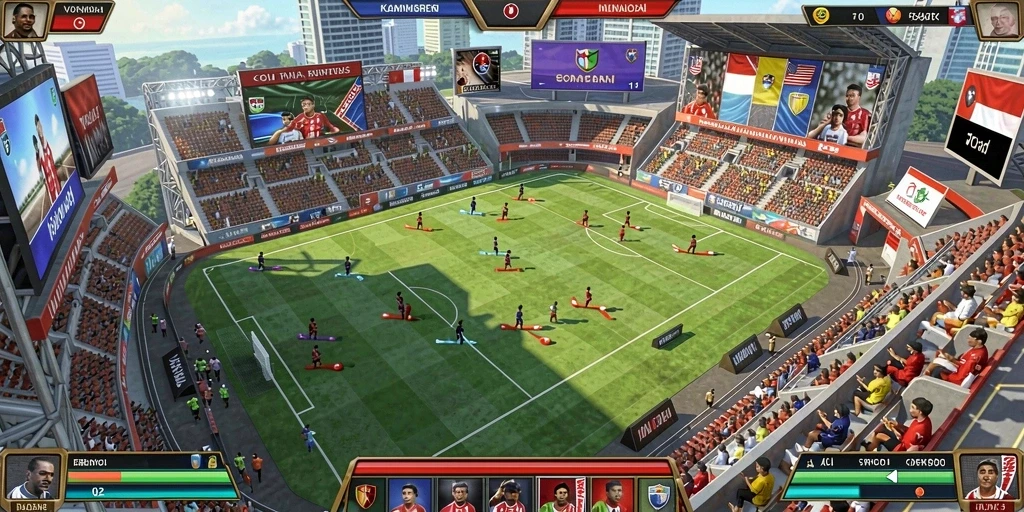 kawat4d - Tampilan permainan slot yang penuh warna dan dinamis.