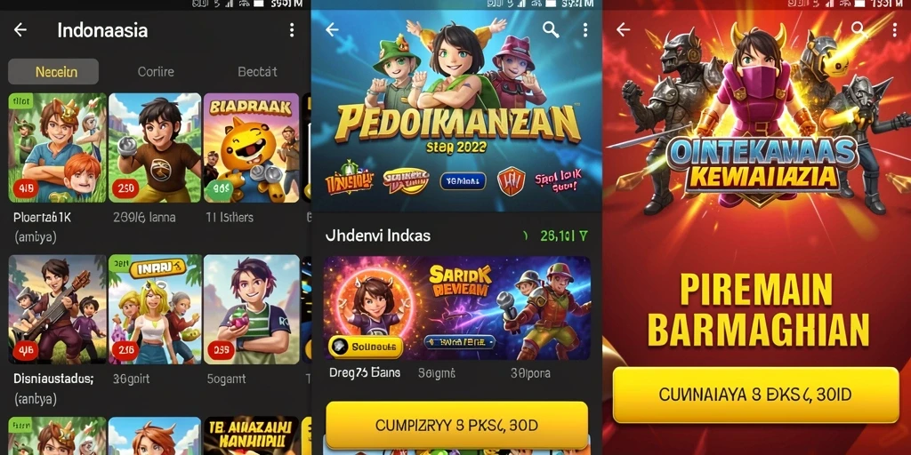 popwin - Fitur putaran gratis yang menambah keseruan bermain.