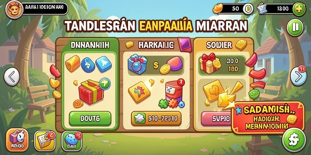 rpok - Screenshot menampilkan lingkungan permainan yang memukau.