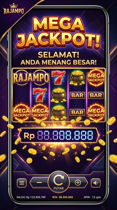 Layar utama rajampo — antarmuka bersih setelah instalasi